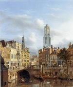 unknow artist European city landscape, street landsacpe, construction, frontstore, building and architecture. 141 oil painting picture wholesale